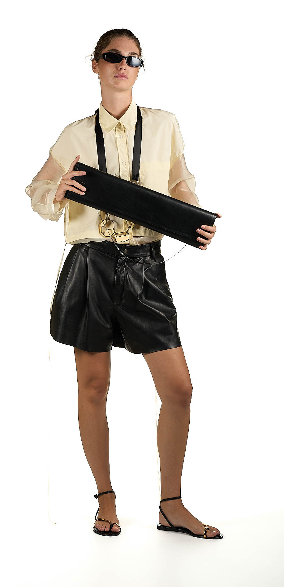 daniele basta leather and silver bags - WEARING